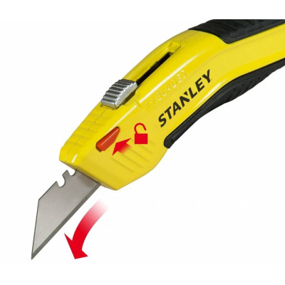 Ніж монтажний Stanley Instantfeed, 5 лез, автоподача нових лез, L=150мм. (0-10-237)