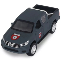 Машина Battat серії Шеврони Героїв - Toyota Hilux - ОШБр НПУ Лють (KM6118F)