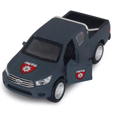 Машина Battat серії Шеврони Героїв - Toyota Hilux - ОШБр НПУ Лють (KM6118F)