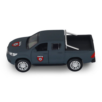 Машина Battat серії Шеврони Героїв - Toyota Hilux - ОШБр НПУ Лють (KM6118F)