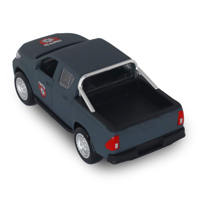 Машина Battat серії Шеврони Героїв - Toyota Hilux - ОШБр НПУ Лють (KM6118F)