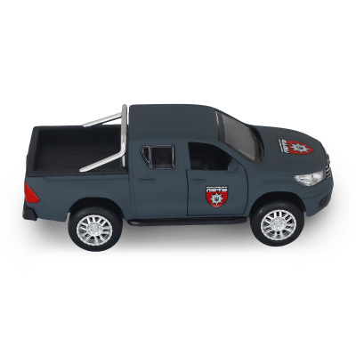 Машина Battat серії Шеврони Героїв - Toyota Hilux - ОШБр НПУ Лють (KM6118F)