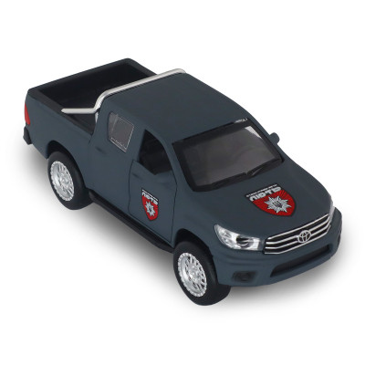 Машина Battat серії Шеврони Героїв - Toyota Hilux - ОШБр НПУ Лють (KM6118F)