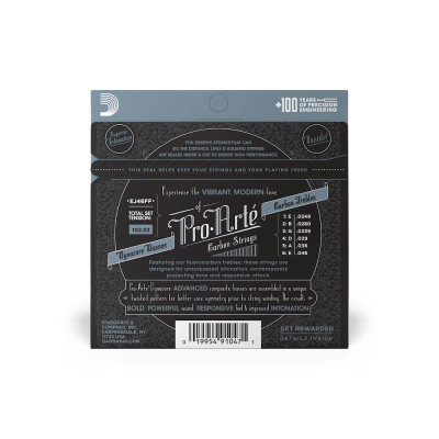 Струни для гітари D&#039;Addario Pro-Arte Carbon Hard Tension (EJ46FF)