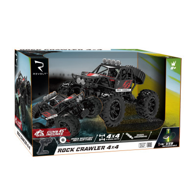 Радіокерована іграшка Revolt Rock Crawler 4x4, світяться фари, 3.7В/1200 мАг (TG1021)