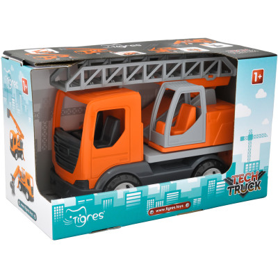 Спецтехніка Tigres Авто &quot;TechTruck&quot; пожежна в коробці (39889)