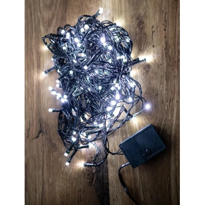 Гірлянда BPNY White 160 LED, 10М, 8 функцій, 220V, 9.6W (102950)