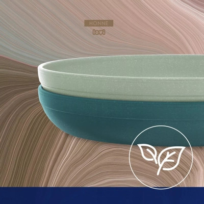 Тарілка дитяча Lovi Pistachio М&#039;ятні 2 шт (21/530_gre)