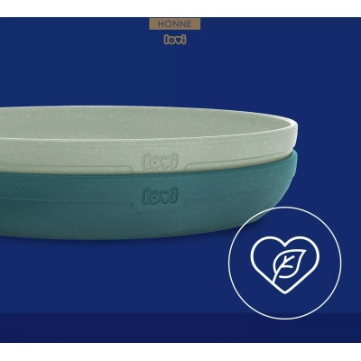 Тарілка дитяча Lovi Pistachio М&#039;ятні 2 шт (21/530_gre)