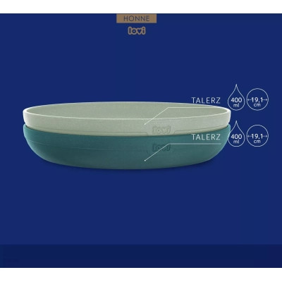 Тарілка дитяча Lovi Pistachio М&#039;ятні 2 шт (21/530_gre)