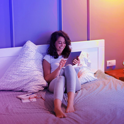 Світлодіодна стрічка Govee RGB Smart Wi-Fi + Bluetooth LED Strip Lights 10м Білий (H61103A1)