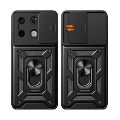 Чохол до мобільного телефона BeCover Military Poco X6 Black (711006)