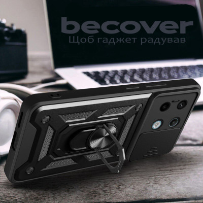 Чохол до мобільного телефона BeCover Military Poco X6 Black (711006)