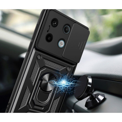 Чохол до мобільного телефона BeCover Military Poco X6 Black (711006)