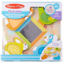 Розвиваюча іграшка Melissa&amp;Doug Дзеркальний пазл з тваринами (MD1898)