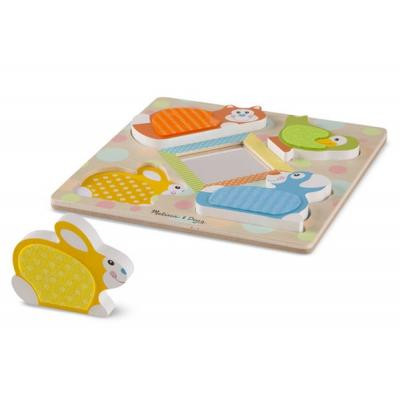 Розвиваюча іграшка Melissa&amp;Doug Дзеркальний пазл з тваринами (MD1898)
