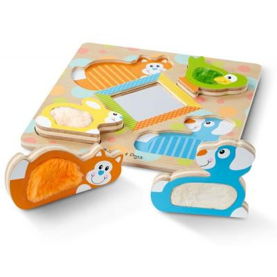 Розвиваюча іграшка Melissa&amp;Doug Дзеркальний пазл з тваринами (MD1898)