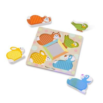 Розвиваюча іграшка Melissa&amp;Doug Дзеркальний пазл з тваринами (MD1898)