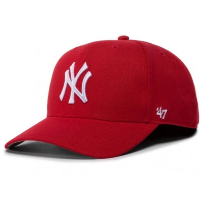 Кепка 47 Brand DP NY YANKEES B-CLZOE17WBP-RD червоний, сірий (192915076437)