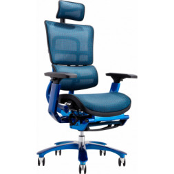 Офісне крісло GT Racer X-815L Black/Blue (X-815L Black/Blue (W-85))