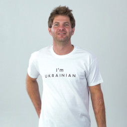 Футболка Sol's Imperial 190 I'am Ukrainian білий XXL (11500102/138XXL)