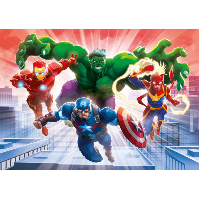 Пазл Clementoni що світиться в темряві Avengers серія Glowing, 104 елементи (27554)