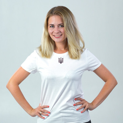 Футболка Sol&#039;s Pioneer Women Тризуб білий S (03579102/141S)