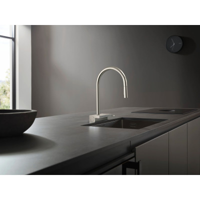 Змішувач Hansgrohe Aquno Select M81 , 22 см, сталь (73837800)