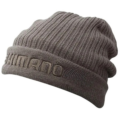 Шапка Shimano Breath Hyper +°C Fleece Knit 18 Charcoal (CA064QCGY)