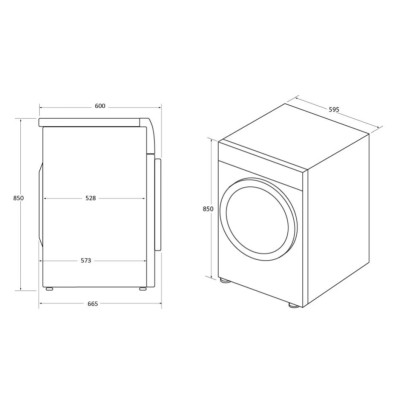 Сушильна машина Haier HD90-A3939R-S