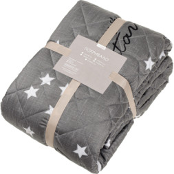 Покривало Home Line стьобане Зірки двостороннє 210х240 (175895)