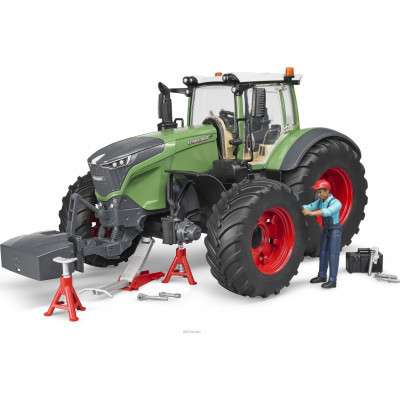 Спецтехника Bruder Трактор Fendt 1050 Vario с фигуркой и аксессуарами для ремонта (04041)
