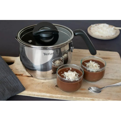 Каструля Tefal Opti Space,2.5л, (мультикаструля) нержавіюча сталь, бакеліт (G7371795)