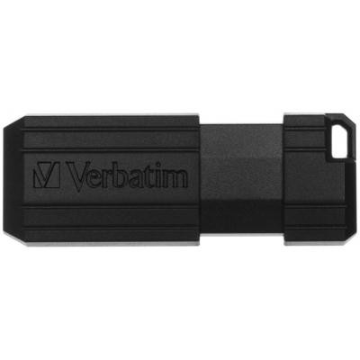 USB флеш накопичувач Verbatim 64GB Store &#039;n&#039; Go PinStripe Black USB 2.0 (49065)