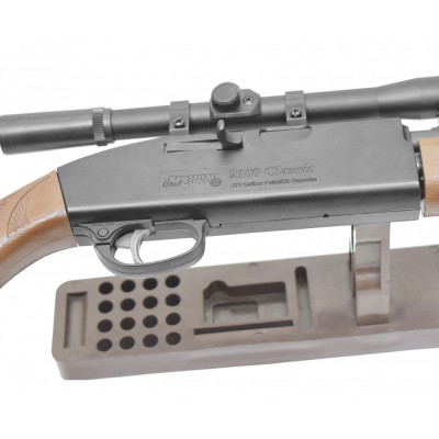 Пневматична гвинтівка Crosman Classic з прицілом 4х15 мм (2100X)