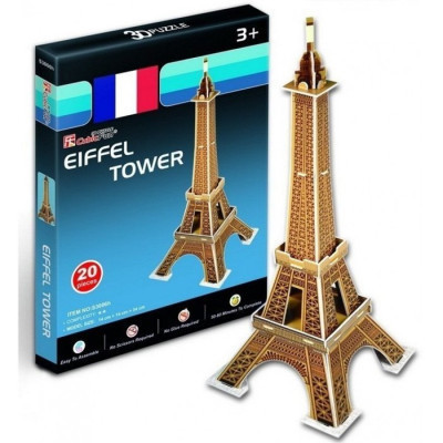 Пазл Cubic Fun 3D Ейфелева вежа міні (S3006h)