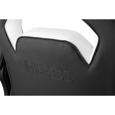 Крісло ігрове 2E Gaming Hebi Black/White (2E-GC-HEB-BKWT)