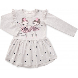 Плаття дитяче POP FASHION з балеринками (6711-92G-beige)