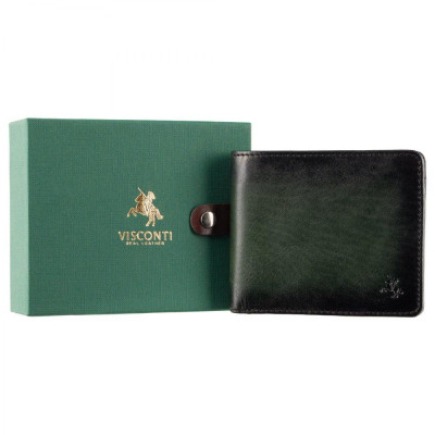 Гаманець Visconti AT58 Milo з RFID Burnish Green (AT58 GREEN)