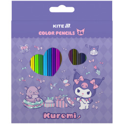 Олівці кольорові Kite Kuromi 24 кольори (HK25-055)