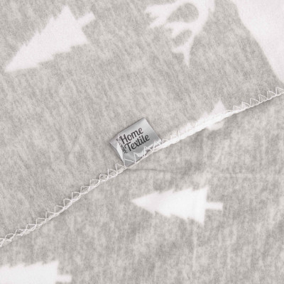 Плед Ardesto Christmas Fleece 130x160см, 100% поліестер, олені (ART0716PB)