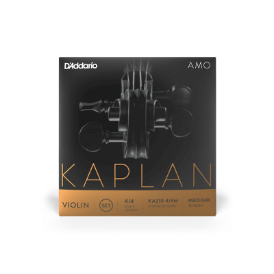 Струни для скрипки D&#039;Addario Kaplan Amo Violin String Set 4/4 Scale Medium Tension (KA310 4/4M)