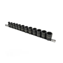Набір головок Toptul ударних на планці 1/2&quot; 12 шт. 8-22мм (GAAQ1612M)
