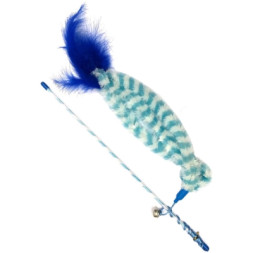 Іграшка для котів GimCat Вудочка з трьома хвостами 46 см (8009632056456)