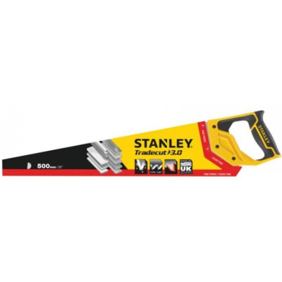 Ножівка Stanley по дереву Tradecut, 11TPI, 500мм (STHT20351-1)