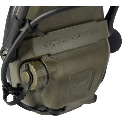 Навушники для стрільби Ops-Core AMP Communication Headset-Connectorized. NFMI. Верхній тримач. Ranger Green (N101153-02-0006)