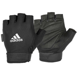 Рукавички для фітнесу Adidas Essential Adjustable Gloves ADGB-12424 чорний M (885652014984)