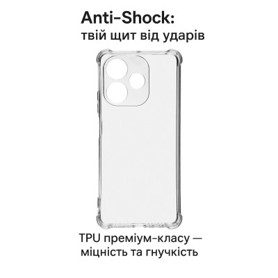 Чохол до мобільного телефона BeCover Anti-Shock Oppo A5 Pro 4G/5G Clear (713813)