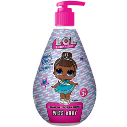 Дитячий гель для душу L.O.L. Surprise! Miss Baby пінка для ванни 500 мл (4823015944116)