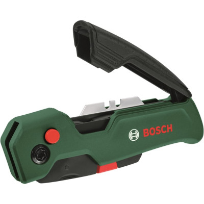 Ніж монтажний Bosch будівельний трапецієподібний, корпус двокомпонентний, 175x40x25мм (1.600.A03.2V7)